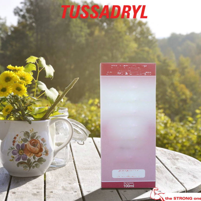 Tussadryl Linctus Packaging Full Set x10